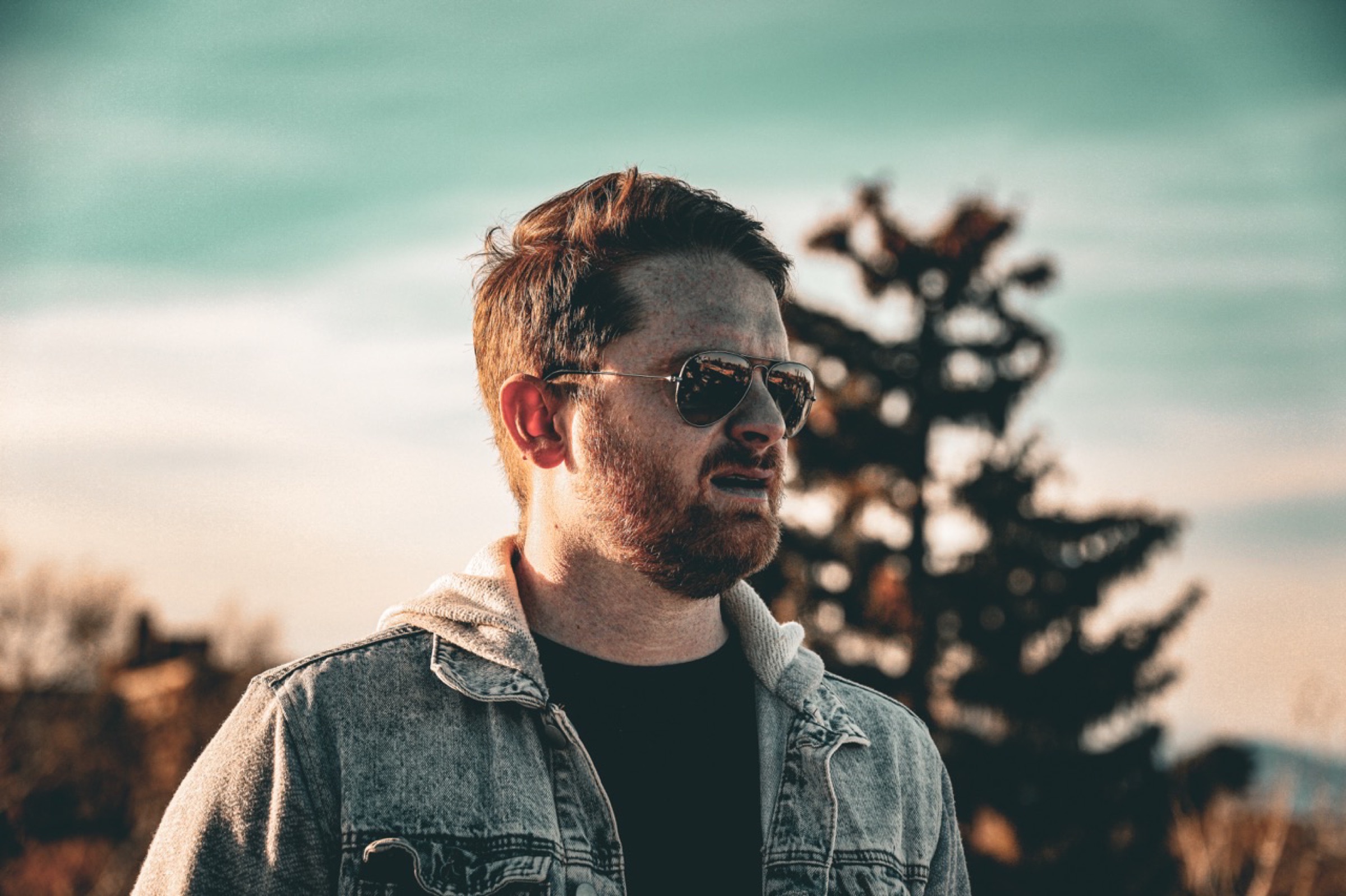 Lifestyle portrait outdoors